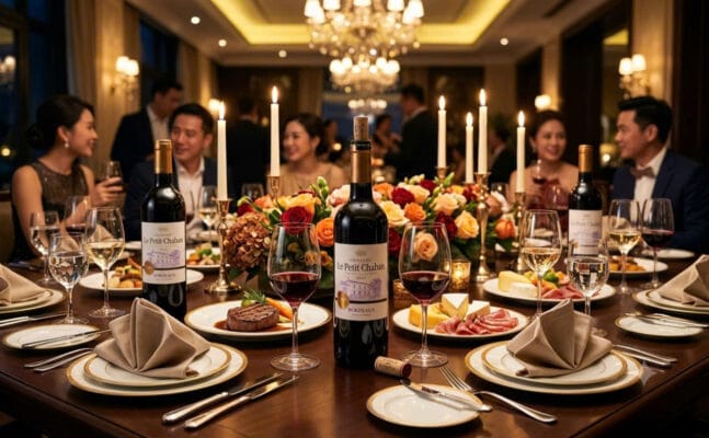 Bang gia ruou vang Bordeaux Chateau Le Petit Chaban chinh hang