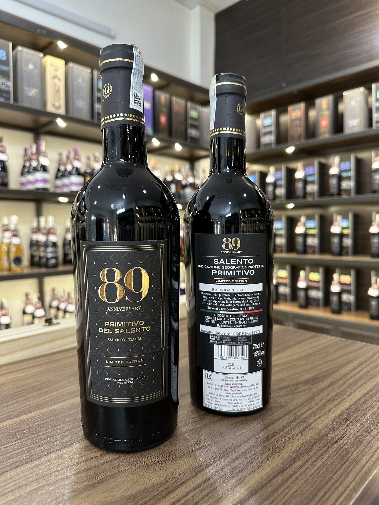 89 Anniversary Primitivo del Salento 13