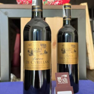 rượu vang đỏ Baron de Cyrillan Le Cellier des Gourmets